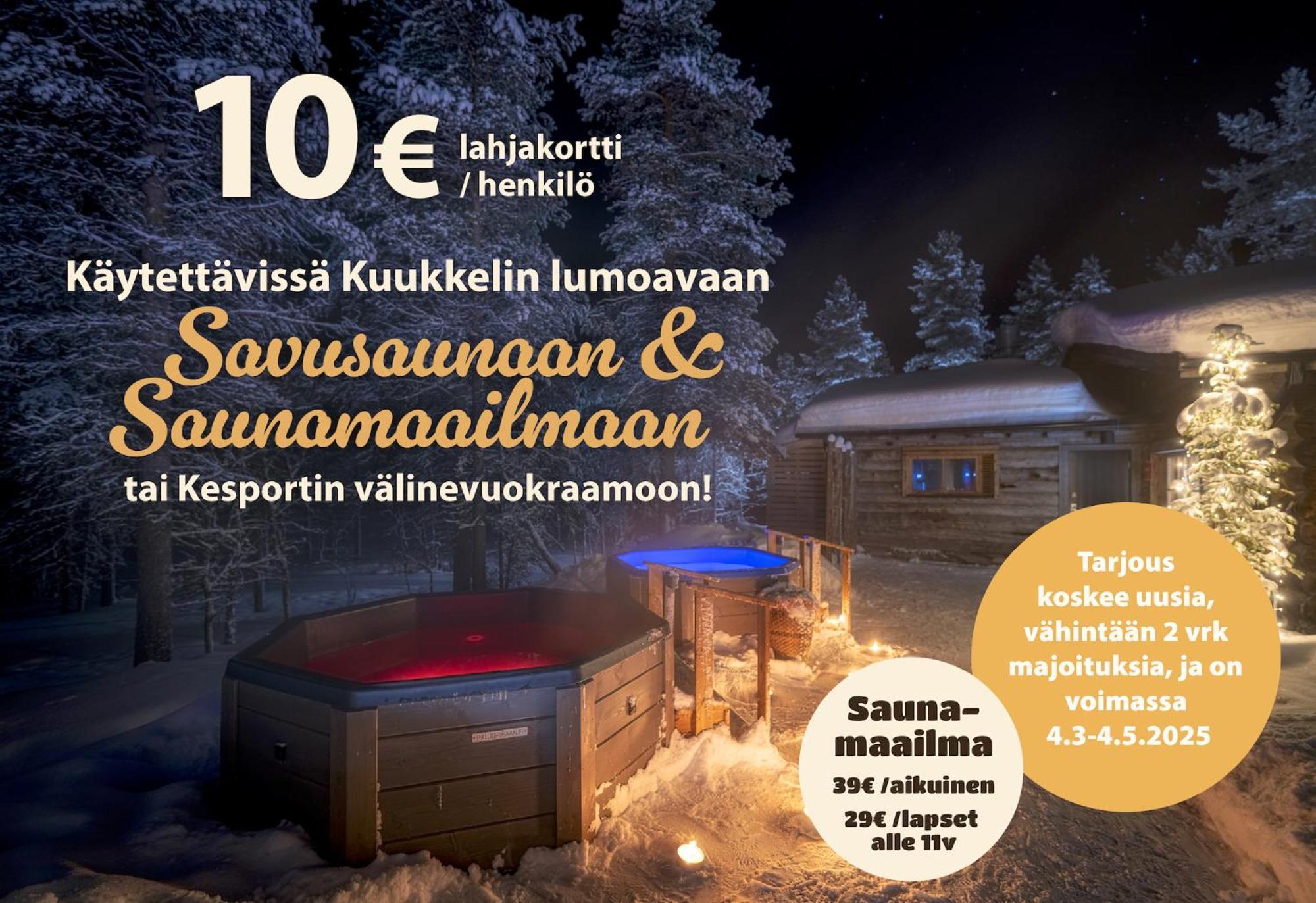 Kuukkeli Hirvas Suite Saariselka Exterior photo